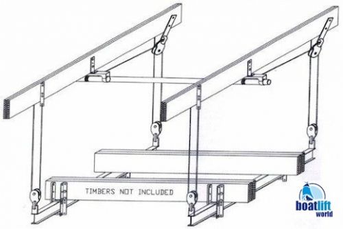 6000 lb. Cradle Boat Lift