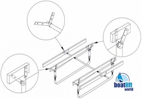 6000 lb. Sling Boat Lift