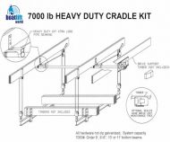 7000 lb. Cradle Boat Lift